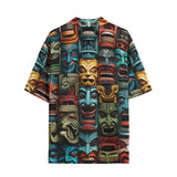 Hawaiian Shirt Aztec Art Masks