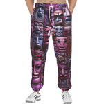 Men's Sweatpants Masks and Totems