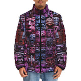 Down-Padded Puffer Jacket Masks and Totems