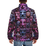 Down-Padded Puffer Jacket Masks and Totems