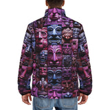 Down-Padded Puffer Jacket Masks and Totems