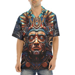 Hawaiian Shirt Art of Mayan Gods