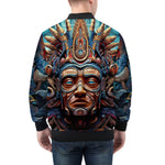 Bomber Jacket Art of Mayan Gods