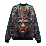 Bomber Jacket Art of Mayan Gods