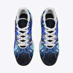Air Cushion Sneakers Blue Octopus with Tentacles