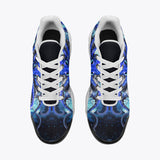 Air Cushion Sneakers Blue Octopus with Tentacles