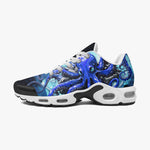Air Cushion Sneakers Blue Octopus with Tentacles