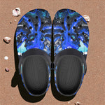 Classic Clogs Blue Octopus with Tentacles