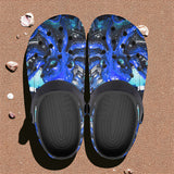 Classic Clogs Blue Octopus with Tentacles