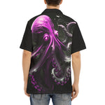 Hawaiian Shirt Pink Octopus