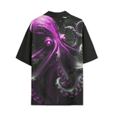 Hawaiian Shirt Pink Octopus