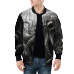 Bomber Jacket Skull of Giant Octopus