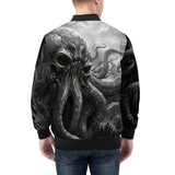 Bomber Jacket Skull of Giant Octopus