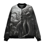 Bomber Jacket Skull of Giant Octopus