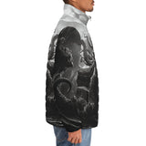 Down-Padded Puffer Jacket Skull of Giant Octopus