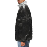 Down-Padded Puffer Jacket Skull of Giant Octopus