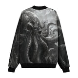 Bomber Jacket Skull of Giant Octopus