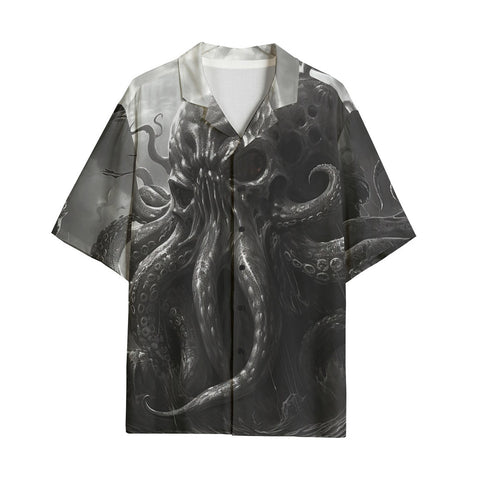 Hawaiian Shirt Skull of Giant Octopus