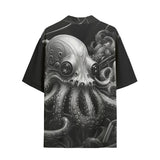 Hawaiian Shirt Futuristic Octopus