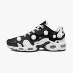 Air Cushion Sneakers Black and White Abstraction
