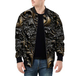 Bomber Jacket Embossed Bronze Art Print