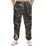 Men's Sweatpants Embossed Bronze Art Print