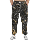 Men's Sweatpants Embossed Bronze Art Print