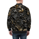 Bomber Jacket Embossed Bronze Art Print