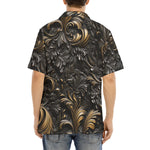 Hawaiian Shirt Embossed Bronze Art Print