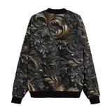 Bomber Jacket Embossed Bronze Art Print