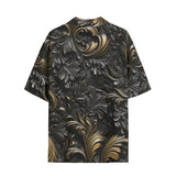 Hawaiian Shirt Embossed Bronze Art Print