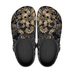 Classic Clogs Embossed Rococo Art Print