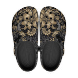 Classic Clogs Embossed Rococo Art Print