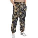 Men's Sweatpants Embossed Rococo Art Print