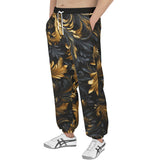 Men's Sweatpants Golden Relief Art Print