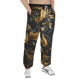 Men's Sweatpants Golden Relief Art Print