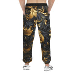 Men's Sweatpants Golden Relief Art Print