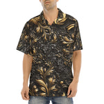 Hawaiian Shirt Bronze Embossed Art Print