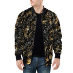 Bomber Jacket Bronze Embossed Art Print