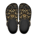 Classic Clogs Bronze Embossed Art Print