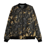 Bomber Jacket Bronze Embossed Art Print