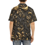 Hawaiian Shirt Bronze Embossed Art Print