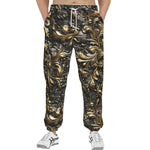 Men's Sweatpants Bronze Embossed Art Print