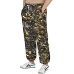 Men's Sweatpants Bronze Embossed Art Print