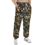 Men's Sweatpants Bronze Embossed Art Print