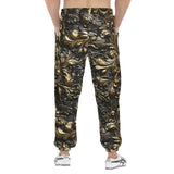 Men's Sweatpants Bronze Embossed Art Print