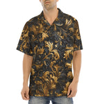 Hawaiian Shirt Golden Embossed Art Print