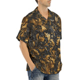 Hawaiian Shirt Golden Embossed Art Print