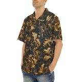 Hawaiian Shirt Golden Embossed Art Print