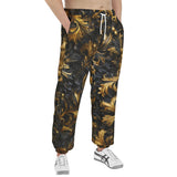 Men's Sweatpants Golden Embossed Art Print